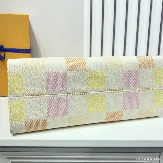 Aaa replica bags VUITTON ONTHEGO LOUIS MM-35*27*14cm 0522
